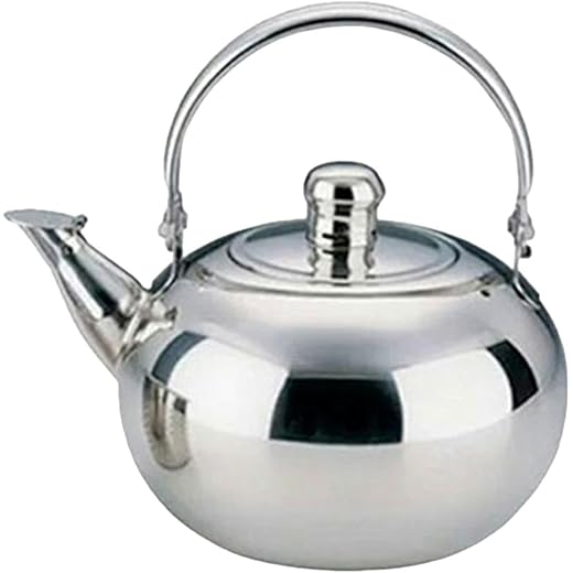 Enakshi (LABEL) Creations Tea Kettle Thickened Stainless Steel Kettle for Stoves Pot Camping Christmas 1LHome & Garden|Kitchen, Dining & Bar|Small Kitchen Appliances|Coffee & Tea Makers|Tea Kettles