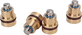 4PCS Joystick Handle Bullet - Rubber Sealing Metal Push Rod Bullet Head Excavator Accessories