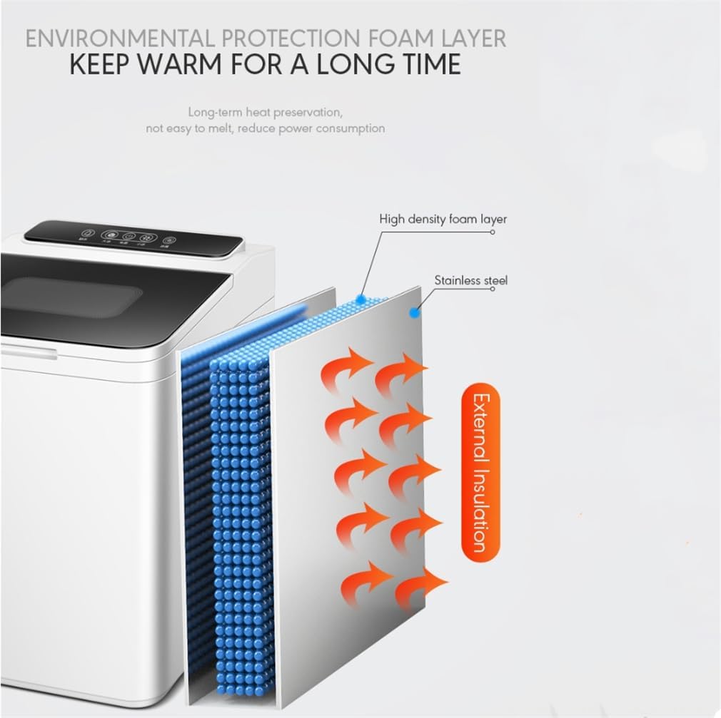 Portable Countertop Ice Maker – Self-Cleaning Pellet Ice Machine, 26lbs/24h, 9 Soft Chewable Ice Cubes In 6 Mins For Home Kitchen on Fridge.com - View 3