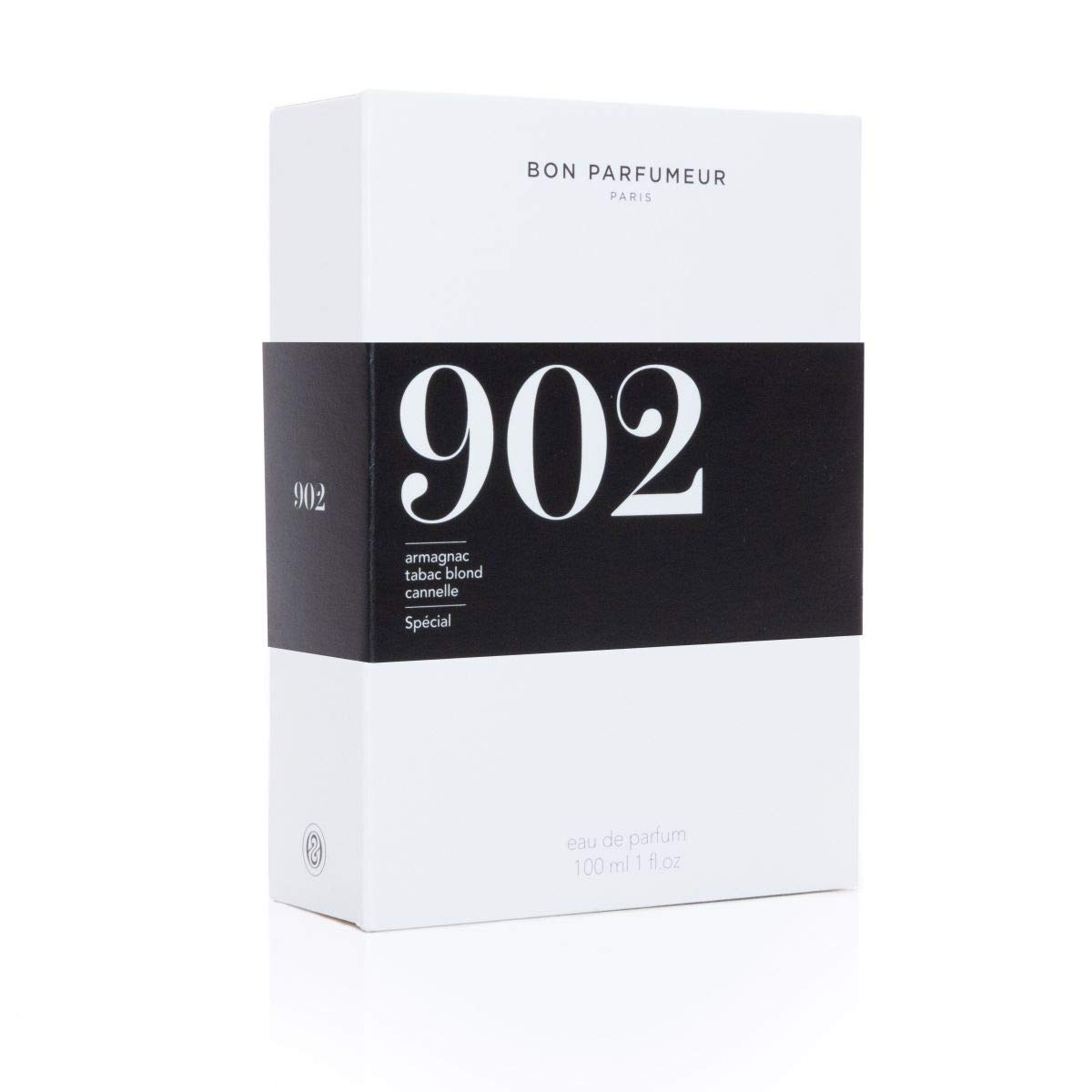 Bon Parfumeur Woda perfumowana 902, Armagnac Tytoń Blond Cynamon, perfumy dla kobiet i mężczyzn, z nutami cytrusowymi, spray zapachowy (100 ml)