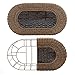 Fun Stackable Wicker Cat Hideaway House - Interactive Play Rattan Cat House for Indoor Cats Kitty, Pet Friendly Top/Side House Entry, Cat Bed Enclosed
