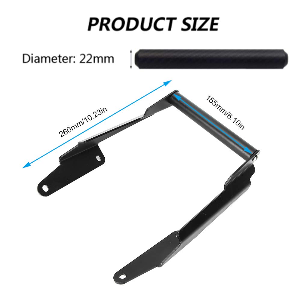 NC750X Handyhalter, Soporte de Navegador GPS para Motocicleta Soporte para Teléfono Móvil Ajuste para NC750X 2016-2019
