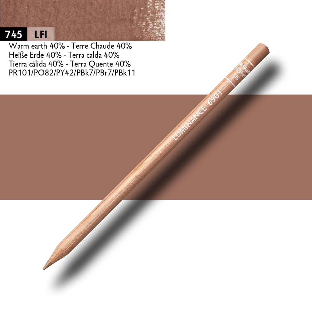 Amazon | カランダッシュ ルミナンス 6901 油性色鉛筆 745 Dark flesh