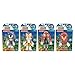 Bend-Ems Sonic The Hedgehog Bendable Action Figure Poseable PVC Toy for Fans & Collectors