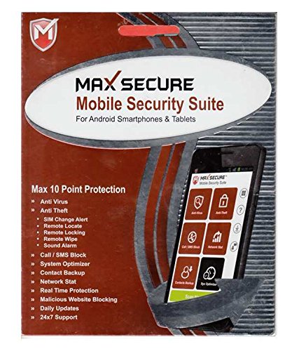 Max Secure Max Secure Mobile Security for Android 1PC, 1Year ...