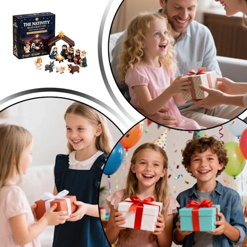 Kit de abalorios 3D con formas de animales para niños y adolescentes 4