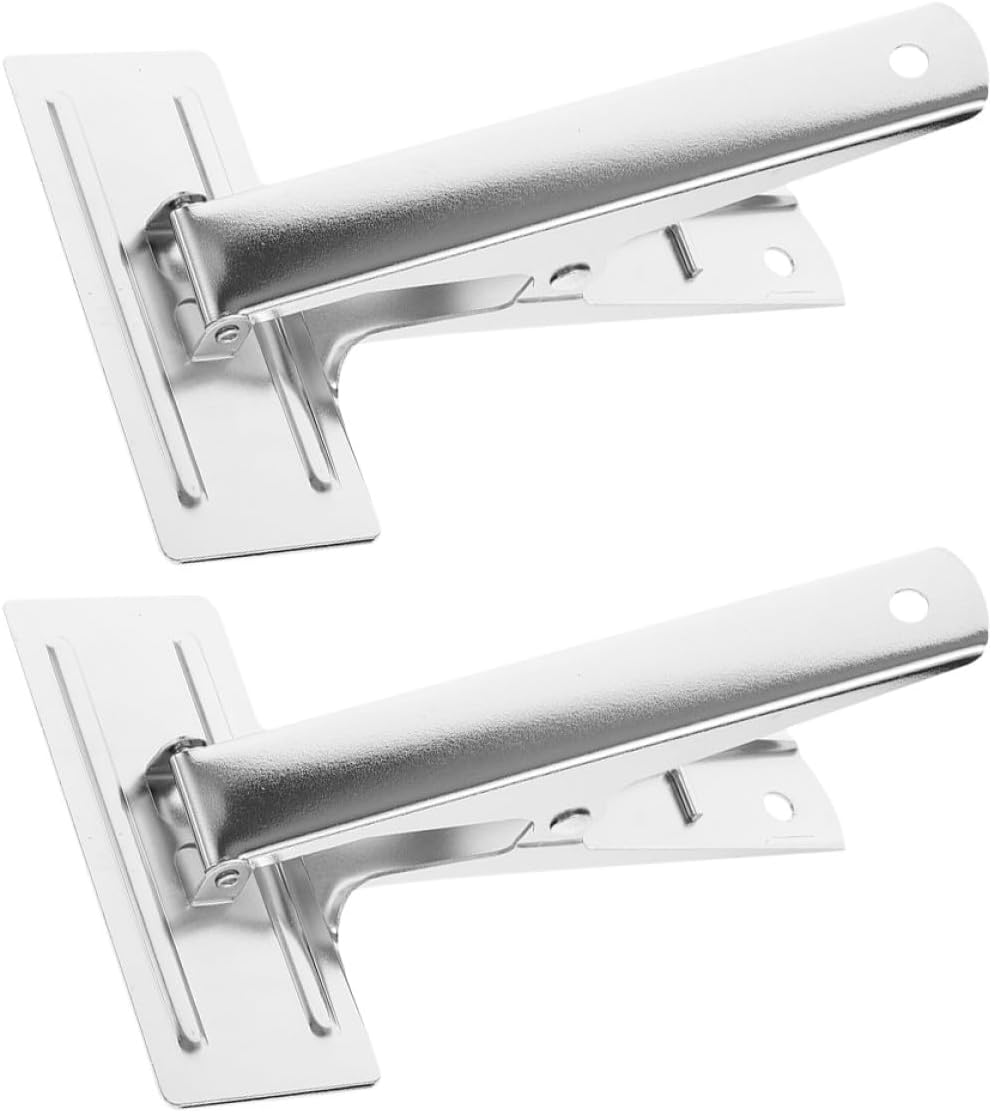 2pcs Stainless Steel Fabric Clips Sewing Clamps Quilting Clips for and Embroidery, Garment Cutting Fixing Tool for Sewing and Knitting Projects
