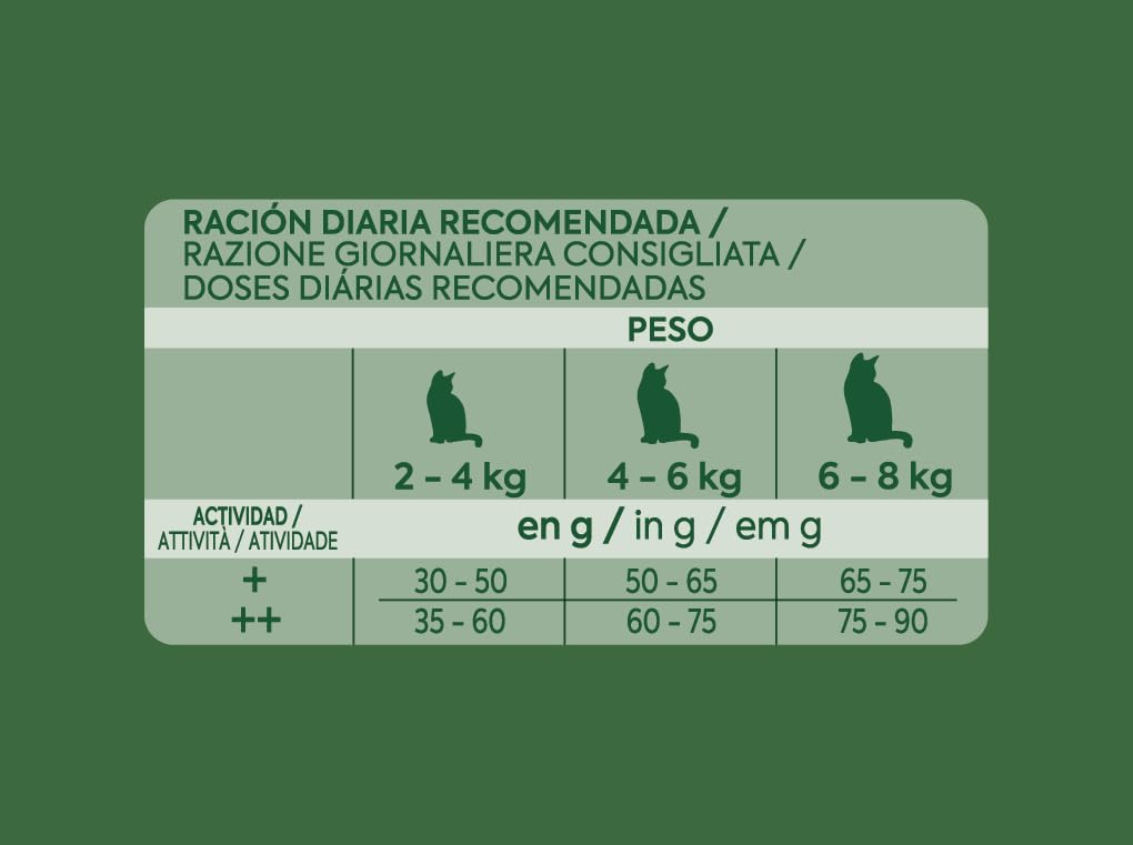Ultima Esterilizado Adult Buey, Comida seca para gatos, Pack de 8 x 800g, Total 6,4kg