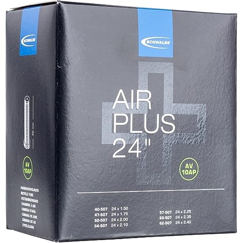 Schwalbe 10461770, Air Plus Av10-40 24" 37-47/507 Unisex Adulto, Neutro, 26 X 1.50