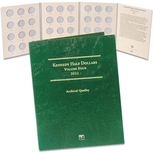Littleton Coin Company 2022-Date Kennedy Half Dollar Folder, Volume 4