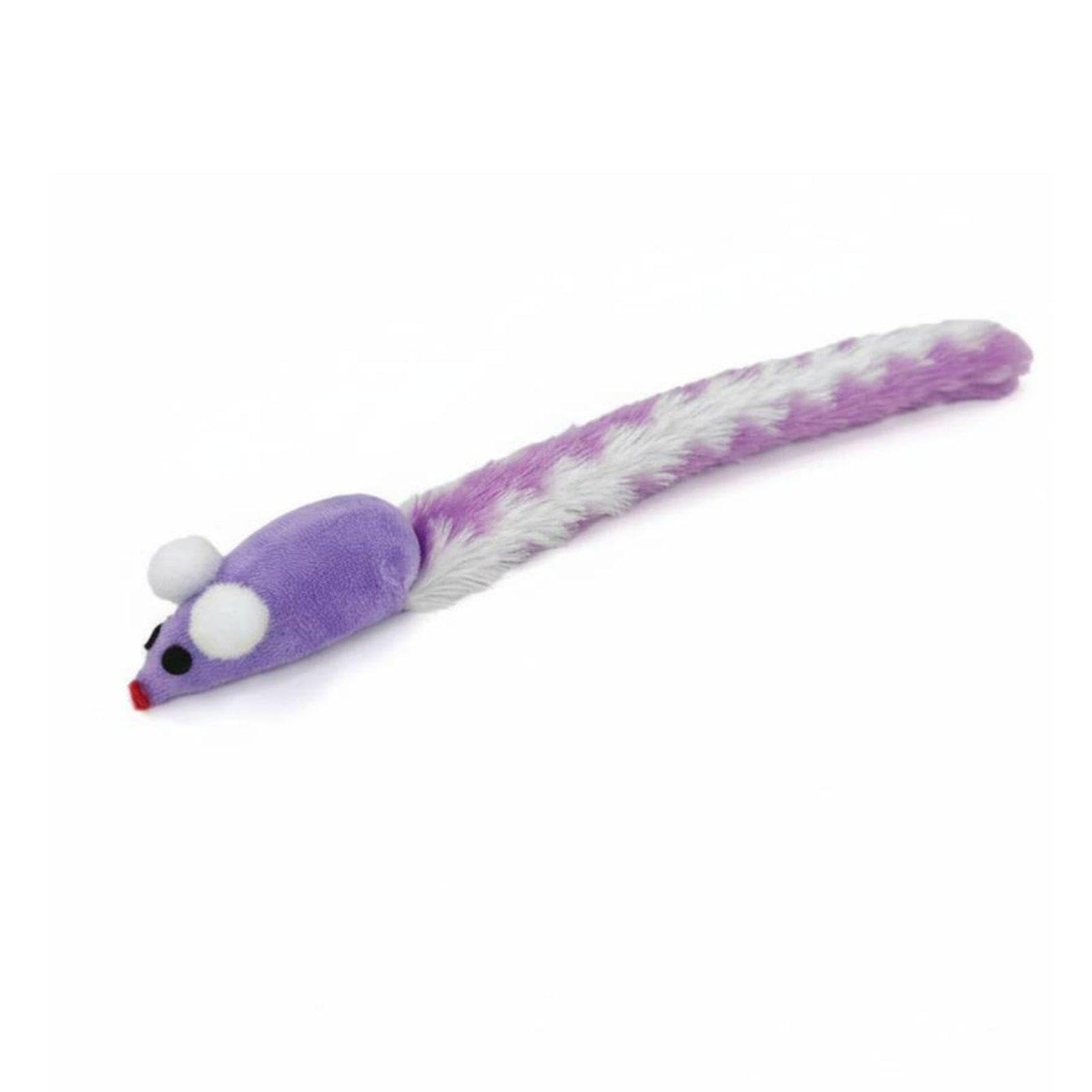 5 Pezzi Giocattolo per Gatti Gioco per Gatti Topo di Stoffa Peluche con Frusciante Materiale Morbido in Peluche con Carta Stimola, 5 Pezzi