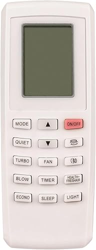 Allimity YV0FB5 - Control remoto reemplazado para aire acondicionado GREE YVOFB5 YV1FB7 X3I 52 X3I 27 X3I 35