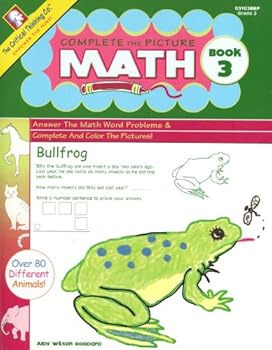 Paperback Complete the Picture: Math, Grade 3, Book 3 Book