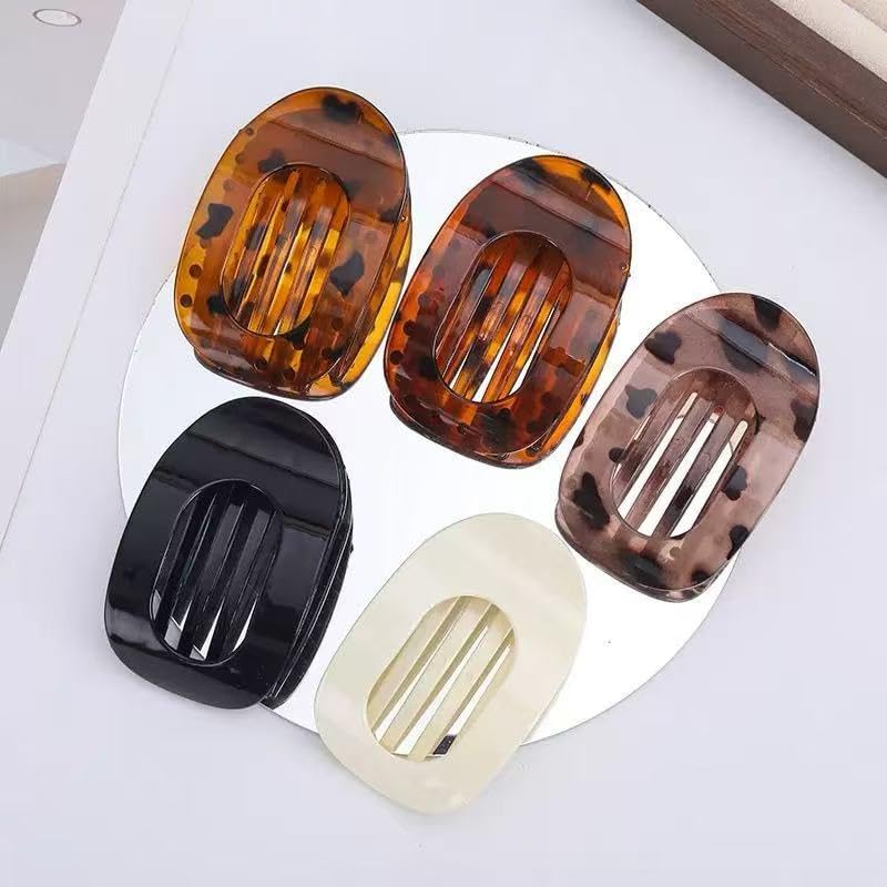 Flat Hair Clips For Women, French Hair Claw Clips For Thick, Thin, Long & Short Hair,Perfect for Daily Use, Weddings, Parties, Sports & More (Pack of 8) - Image 4