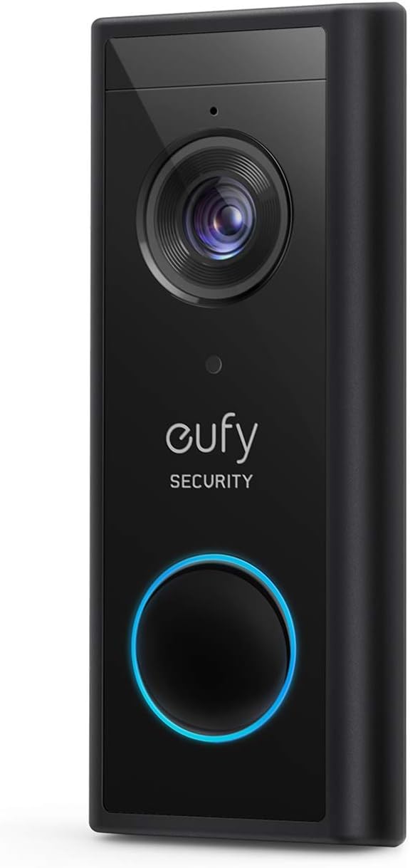 Wireless Video Doorbell S220 Add-on with 2K Resolution Video, Easy Self-Installation, Enhanced Home Security, Cost-Effective, Compatible with HomeBase 3