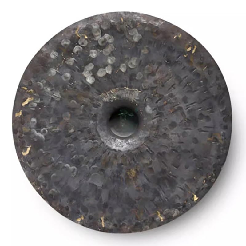 Hand Cymbals Chinese Cymbals, Bronze Cymbals With Handles for Professional Opera and Military Drums Performance Copper Hand Cymbals(12 Inch)