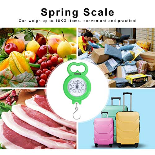 Gloglow GLOGLOWY8QCFP4R9V1147-12 10Kg Hanging Scale, Portable Mini Spring Scale Mechanical Kitchen Fish Fishing Scale thumb #3