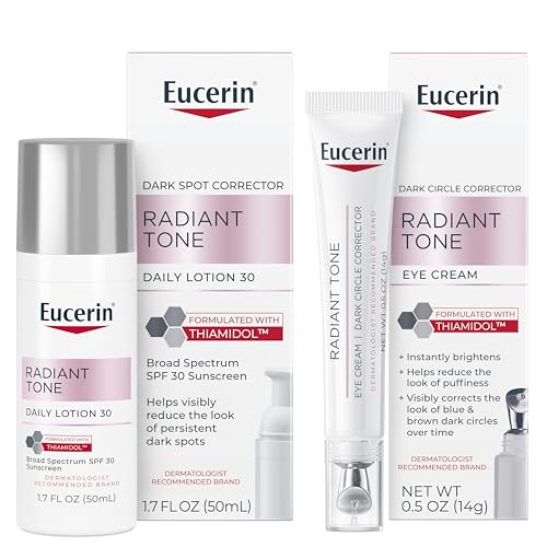 Eucerin Radiant Tone Daily Face Lotion with SPF 30, Dark Spot Cor...