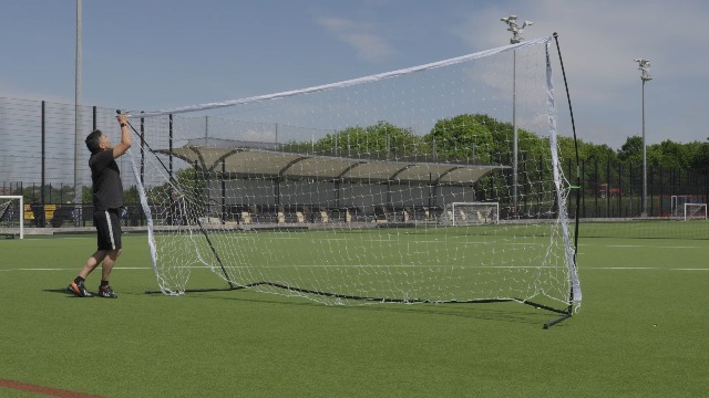QuickPlay Kickster Elite Soccer Goal Range – Ultra Portable Indoor