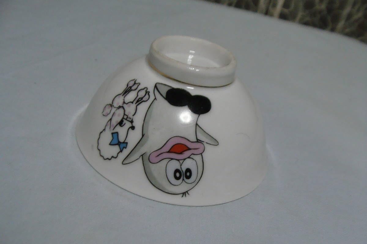 Amazon.co.jp: オバケのQ太郎 オバQ Qちゃん お茶わん お茶碗