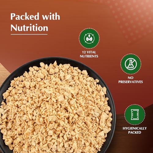 Image of Amazon Brand - Vedaka Soy Granules, 500 g