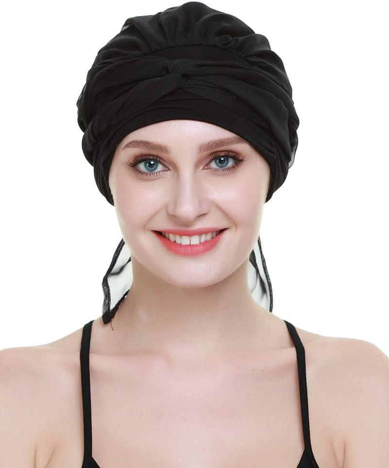 Chemo Headwear Turbans for Women Long Hair Head Scarf Headwraps Cancer Hats - Image 6