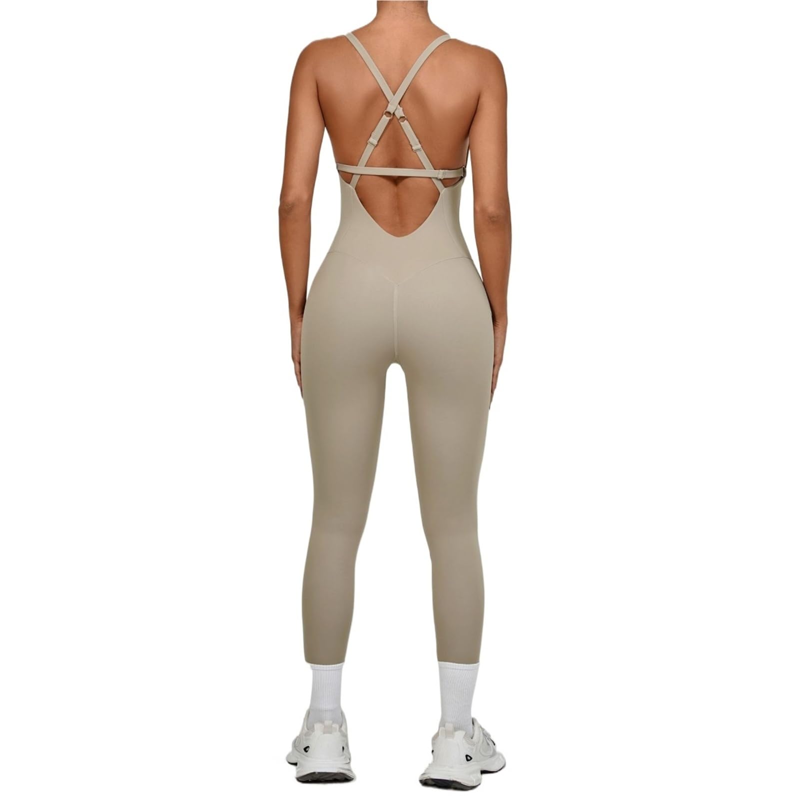 Body de Yoga con Correa Ajustable for Mujer, Ropa Deportiva Ajustada for Danza y Fitness