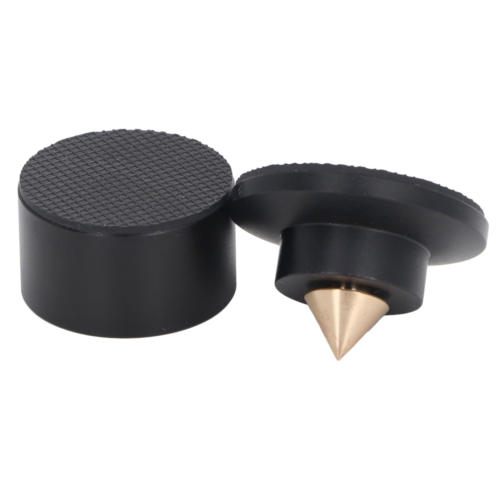 Altoparlante Isolamento Piedini di supporto Pad Antiurto Antiscivolo Smorzatore di vibrazioni in metallo Riduttore di risonanza Accessori 4 set per giradischi Amplificatore CD