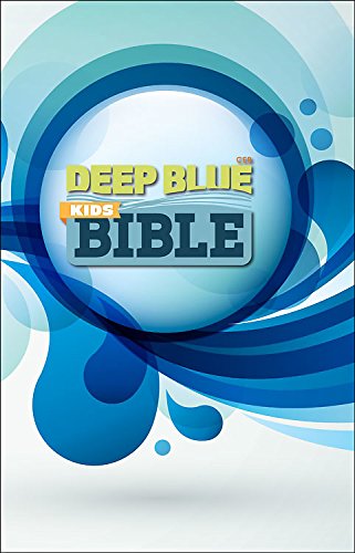 CEB Common English Bible Deep Blue Kids Bible Decotone White