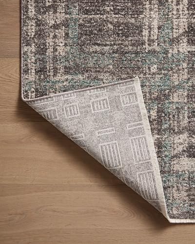 Image of Loloi Angela Rose Ember Espresso /Multi 2'-3 inch x 3'-10 inch Accent Rug | EMB-08 Approx. 2x4 Brown Entryway Kitchen, Modern, Timeless, Neutral, Accent Rug