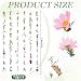 Suncalla 12 Pcs 70.8 ft Wildflower Garland Pre Strung Artificial Hanging Flower Vine Backdrop Decor from Ceiling Floating Silk Floral Garland for Garden Wedding Bridal Shower(Wildflower,Multicolor)