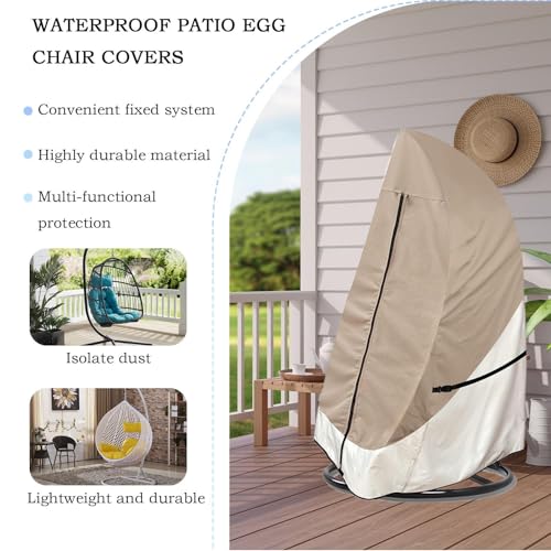 Protector Reutilizable De Asiento para silla huevo funda impermeable de uso interior y exterior 3