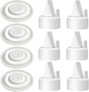 Duckbill Valves and Silicone Membrane Compatible with Spectra S1/S2/9 Plus/Synergy Gold, Replace Pump Parts for Spectra Duckbill Valve S2 Accessories