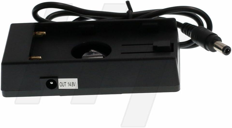 BP-U60 U30 Mount Plate 14.8V DC Barrel Power Adapter Cable for Sony Battery to Blackmagic Camera Monitor