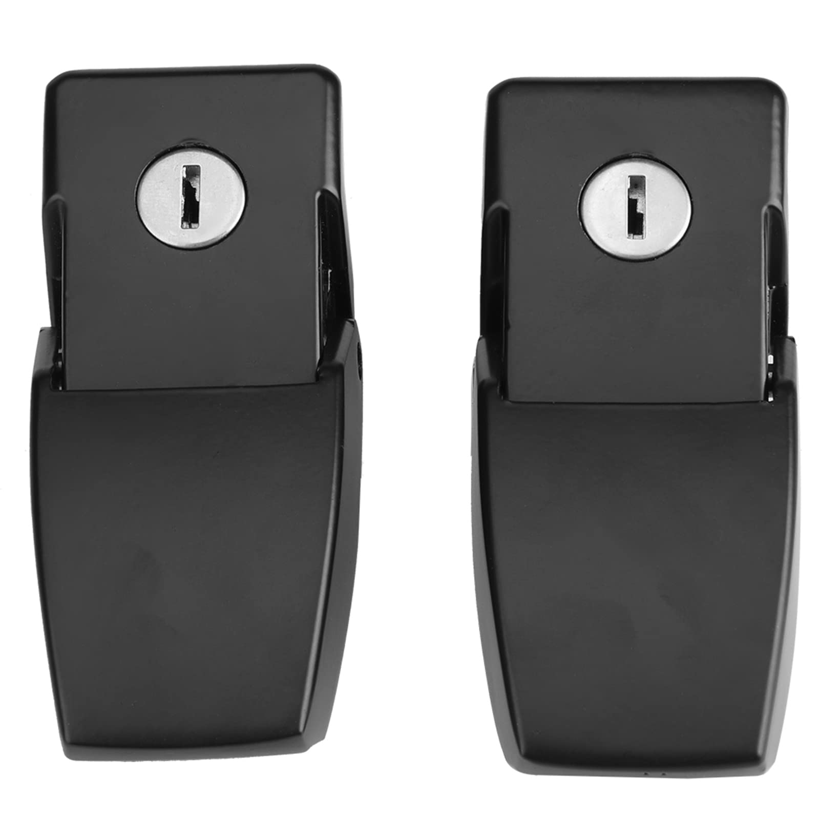 Blocco Cofano Antifurto Con Chiavi Per Jeep JK Unlimited 2007-2017 – Kit In Acciaio Nero, Facile Da Installare