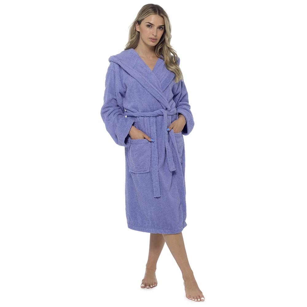 Tom FranksWomens/Ladies Pure Cotton Bathrobe