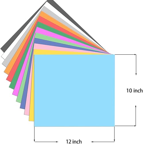 Miniatura 2 de VENITOR Vinilo de transferencia de calor 3D, 12 x 10 pulgadas, 3 hojas, vinilo de transferencia de calor 3D Puffy HTV para camisetas, ropa, bolsas,