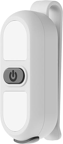 Faxins Luz LED para enfermera, linterna con clip, luz para correr, luces de seguridad recargables para caminar por la noche, luz de turno de