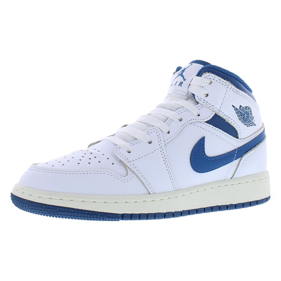 Image of Nike Boys' Air Jordan 1 Mid GS Sneakers
