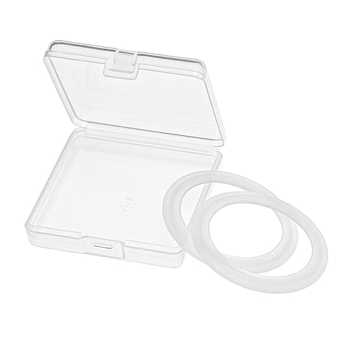 Junta tórica de silicona compatible con las tazas de lactancia originales de plata, talla XL