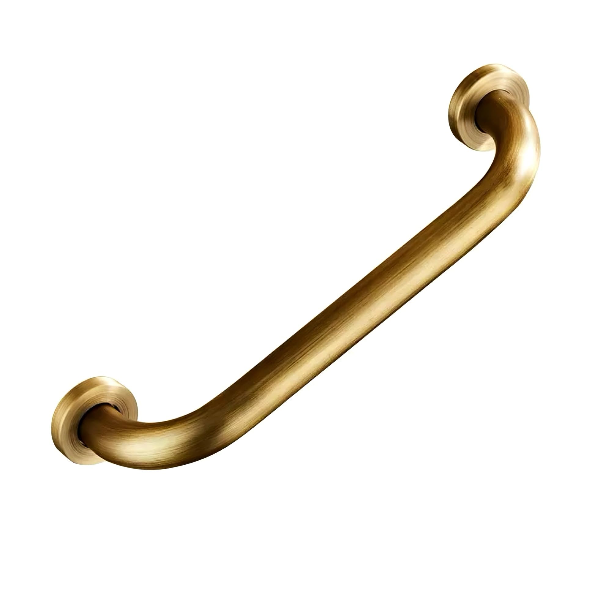 FKXSXAZ Shower Grab Bar, Anti Slip Brushed Gold Stainless Steel Bars for Bathtubs and Showers, Bathroom Handle, Safety Handrail, Assist Bath Handle(50cm/20in)