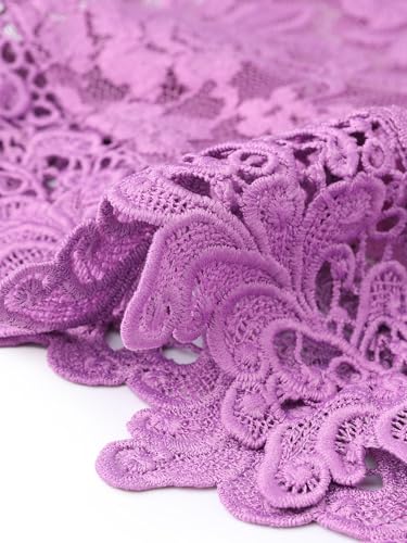 Image of Allegra K Floral Lace Shrugs for Women's Evening 3 /4 Sleeves Formal Elegant Bolero Cardigan