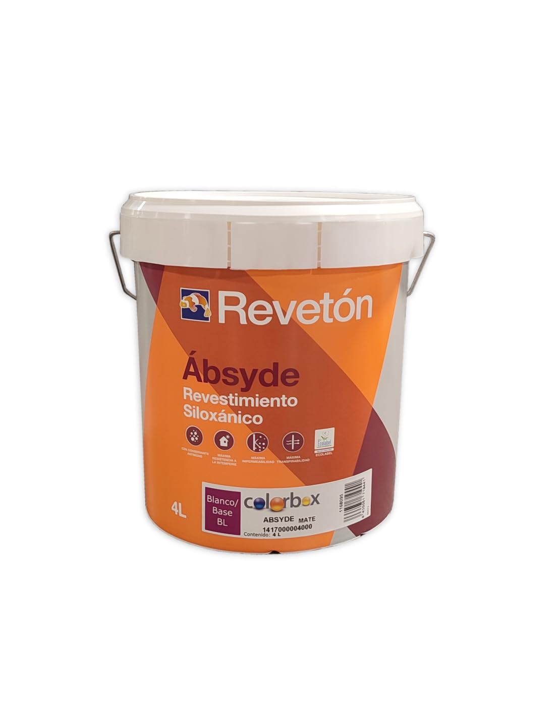 REVETON Absyde Siloxano Blanco 4 Lt