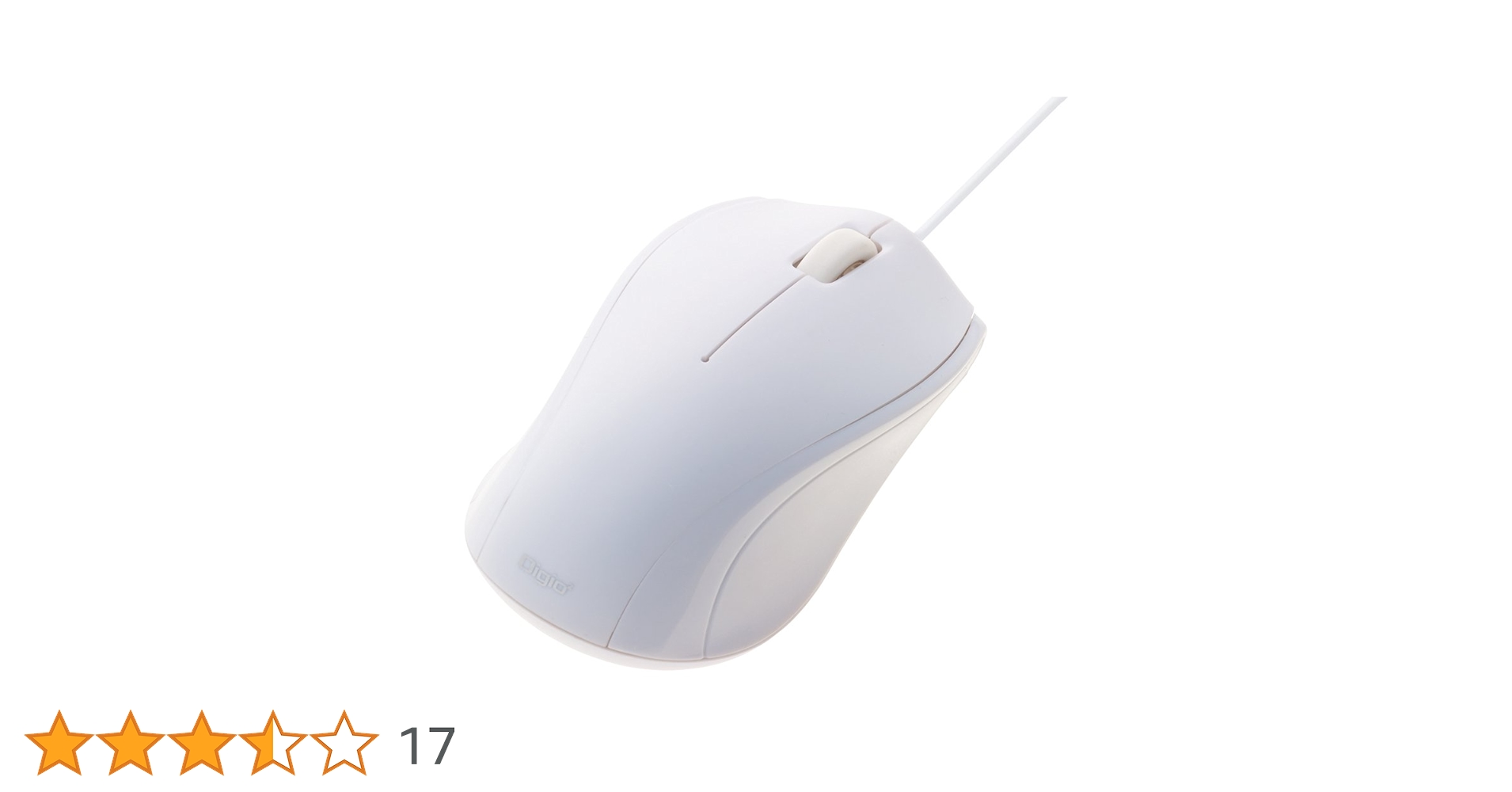 Amazon.co.jp: Digio2 静音 3ボタンマウス ホワイト MUS-UKT102W