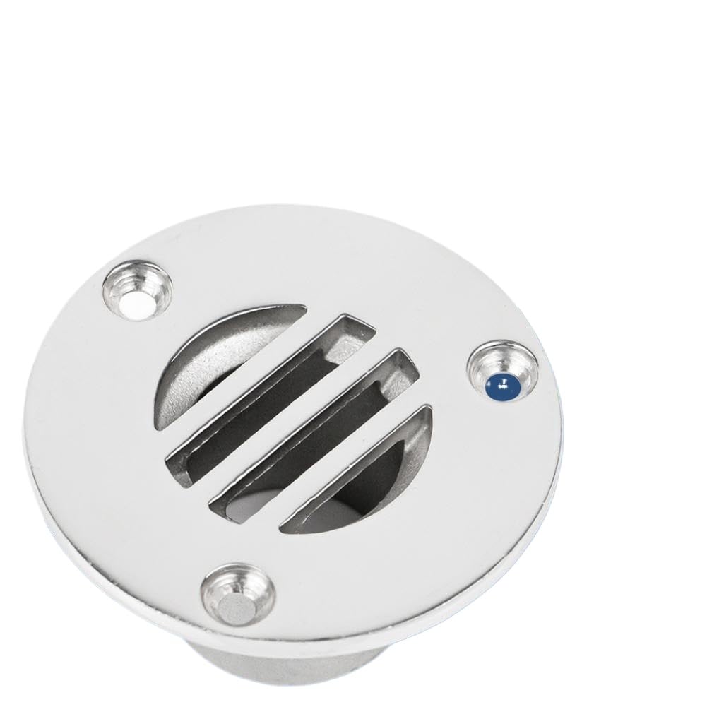 25mm Marine 316 Stainless Steel Floor Deck Drain Compatible With Yacht Kayak Bathroom Boat