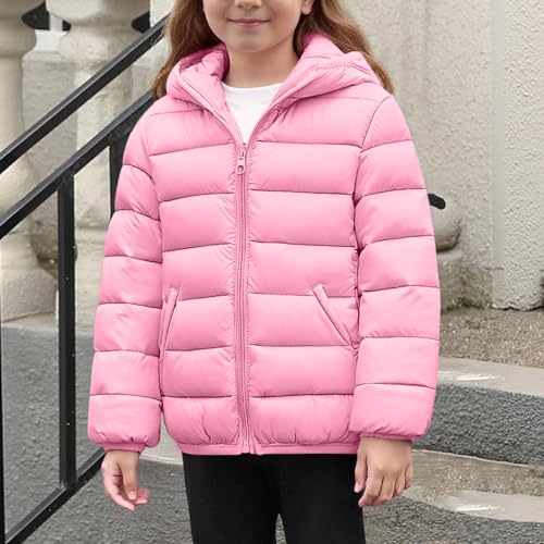ADLVZOA Winter Coats for Girls Puffer Jacket Hooded Warm Winter Coats - image 2