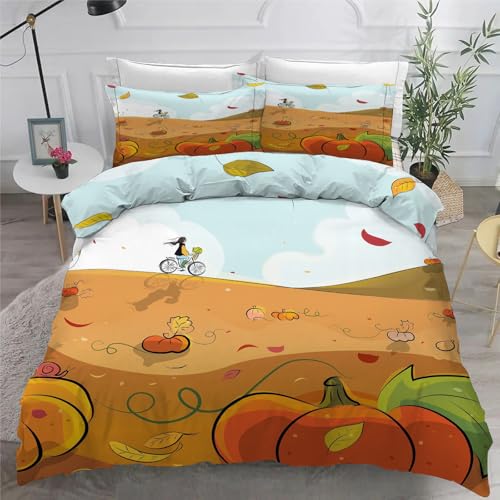 Housse de couette 200x200 microfibre douce thermique avec zip rapide - 6