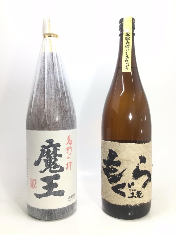 芋焼酎「魔王」1800ml 2本 魔王 1800ml・いその波平 1800ml 芋焼酎2本ギフトセット 【送料無料