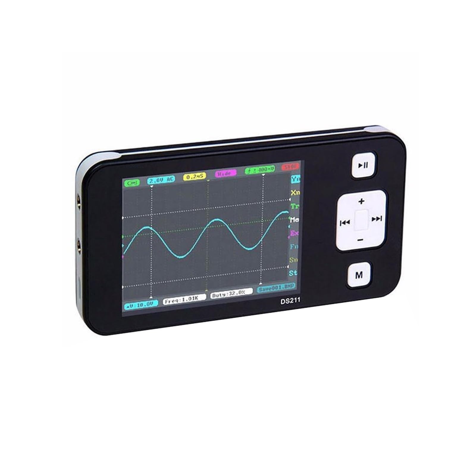 Oscilloscopio, Apparecchiature elettroniche di ispezione e manutenzione con display a LED MINI DS211 oscilloscopio digitale professionale(Package 1)
