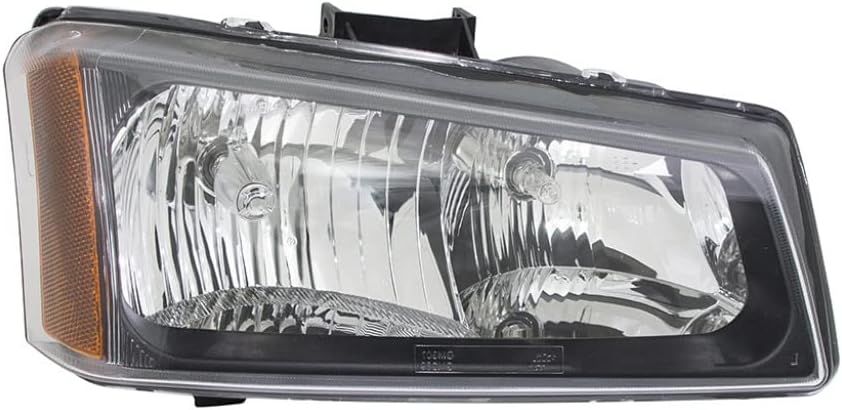 CarLights360 For 2003-2006 Chevy Silverado 1500 Headlight Driver Side Replacement For GM2502224 | 16526137